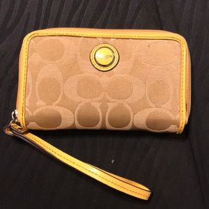 Coach Wristlet wallet